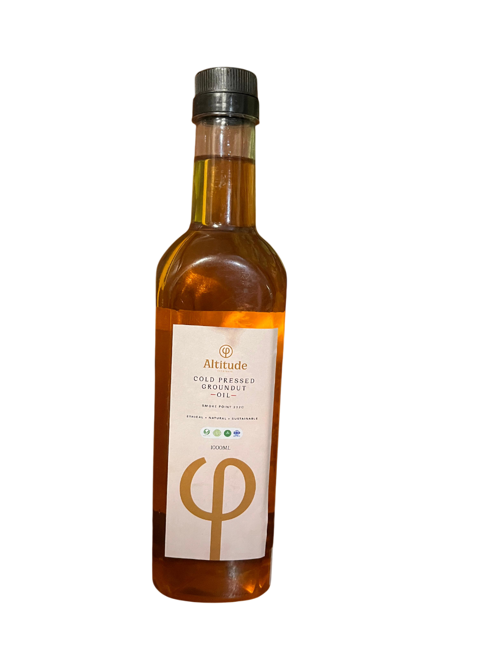 GROUNDNUT OIL - COLD PRESSED | Natural  &  Organic