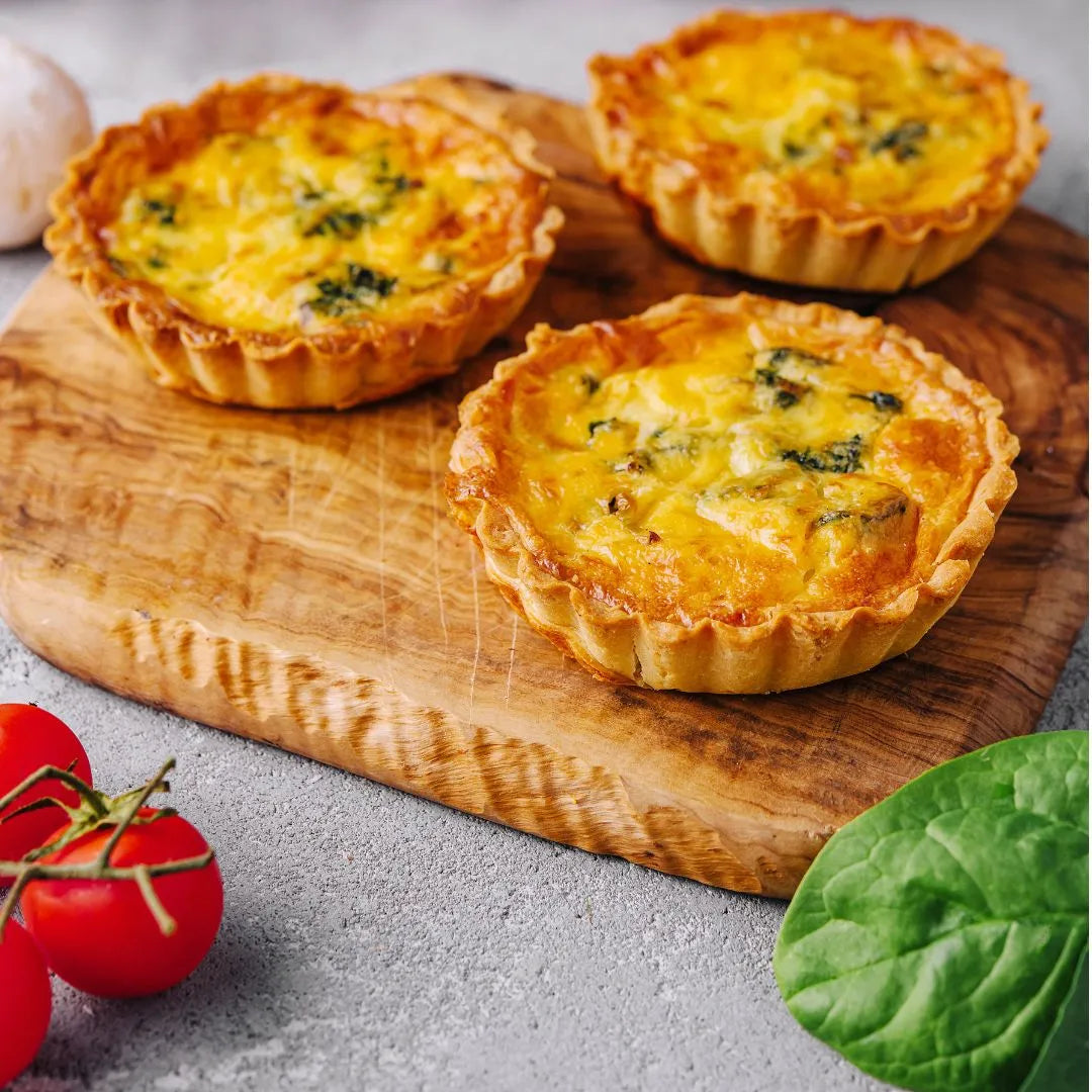 QUICHE - SPINACH & GOAT'S CHEESE