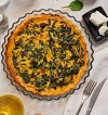 QUICHE - SPINACH & GOAT'S CHEESE | Natural  &  Organic