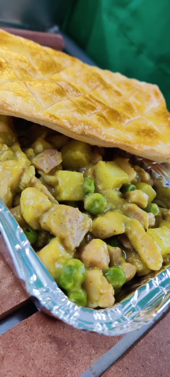Chicken Curry Pot Pie