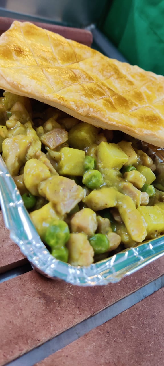 Chicken Curry Pot Pie