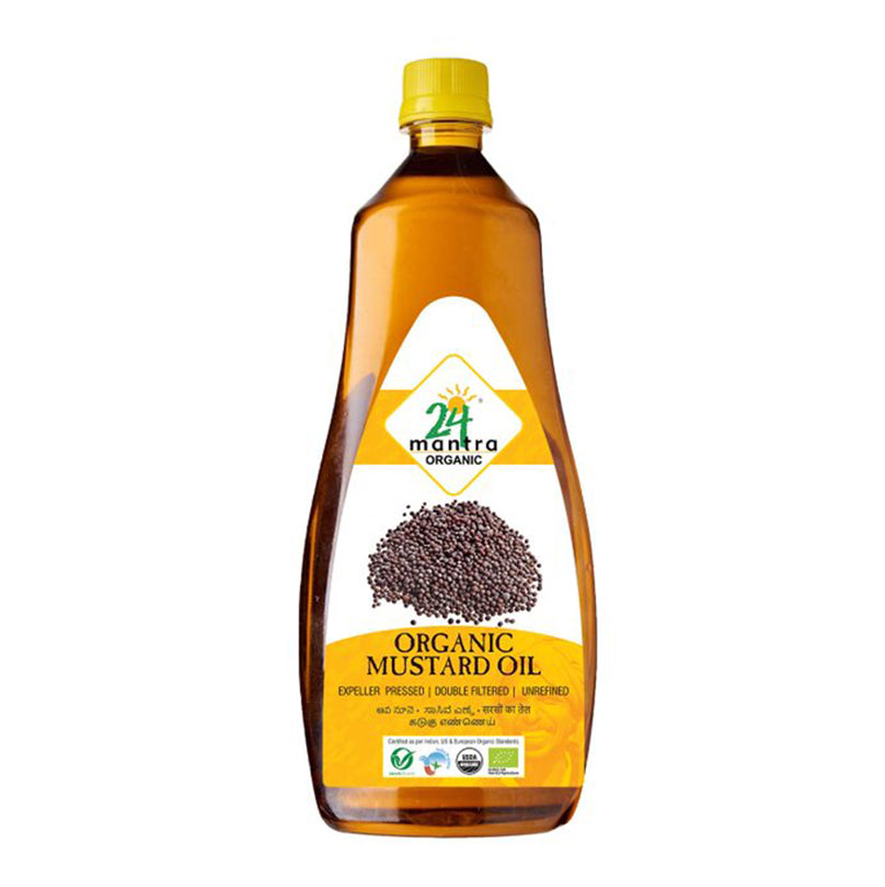 MUSTARD OIL - COLD PRESSED | Natural  &  Organic
