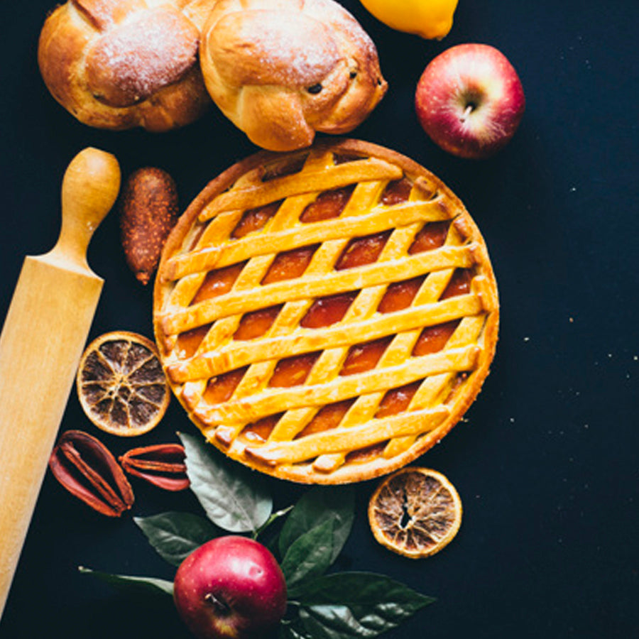 FRUIT PIE - APPLE / PLUM / GOOSEBERRY / APRICOT / STRAWBERRY/ PEACH | Natural  &  Organic