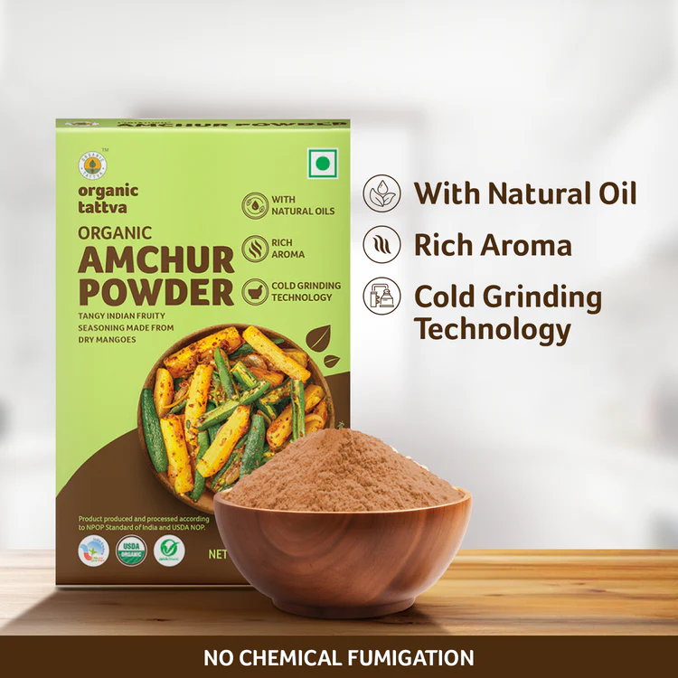 AMCHUR / DRY MANGO POWDER | Natural  &  Organic