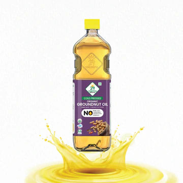 GROUNDNUT OIL - EXPELLER PRESSED | Natural  &  Organic