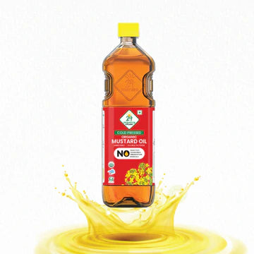 MUSTARD OIL - COLD PRESSED | Natural  &  Organic