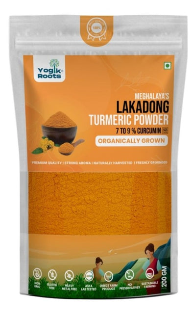 MEGHALAYA LAKADONG TURMERIC POWDER