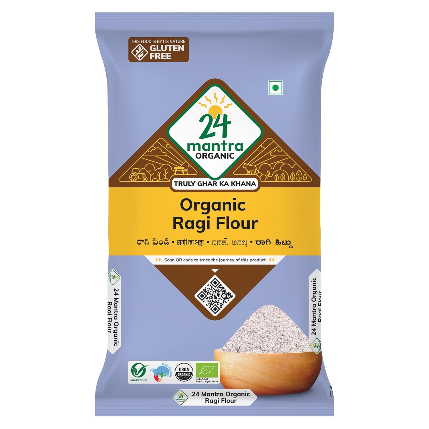 RAGI FLOUR | Natural  &  Organic
