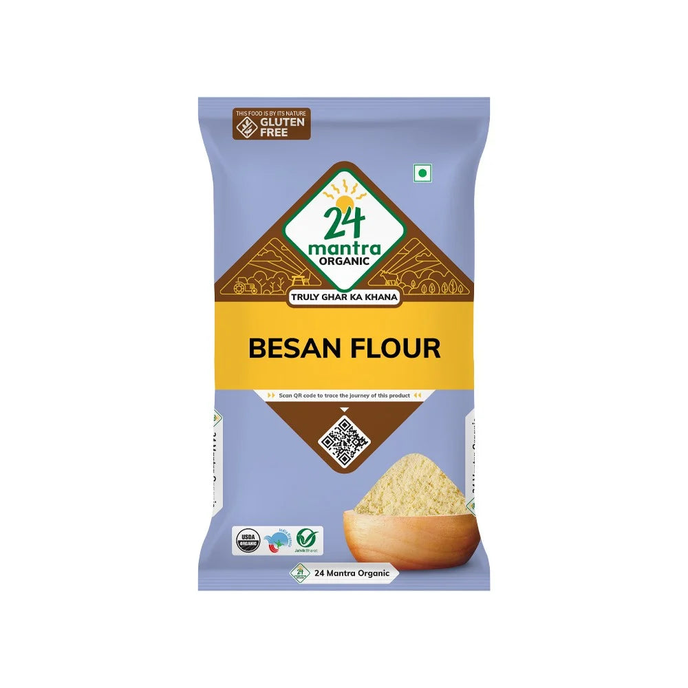 BESAN / GRAM FLOUR | Natural  &  Organic