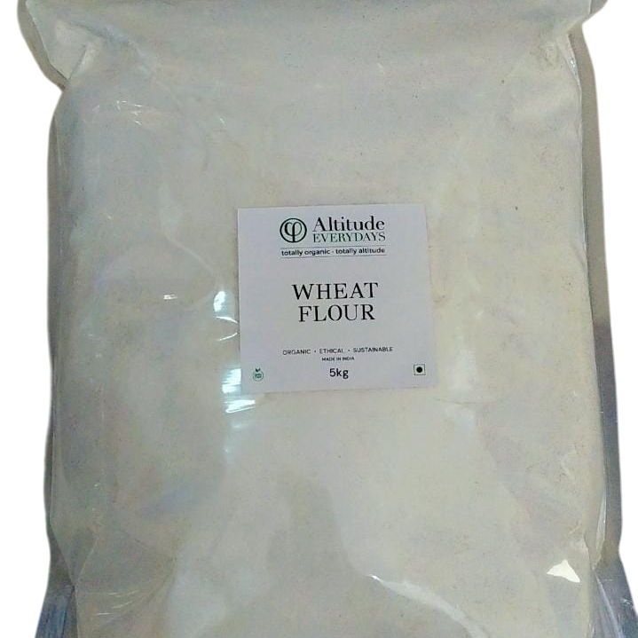 WHOLE WHEAT FLOUR 5KG (FRESHLY GROUND ON ORDER) | Natural  &  Organic