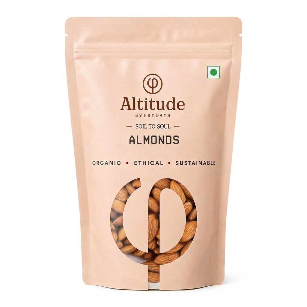 ALMONDS | Natural  &  Organic