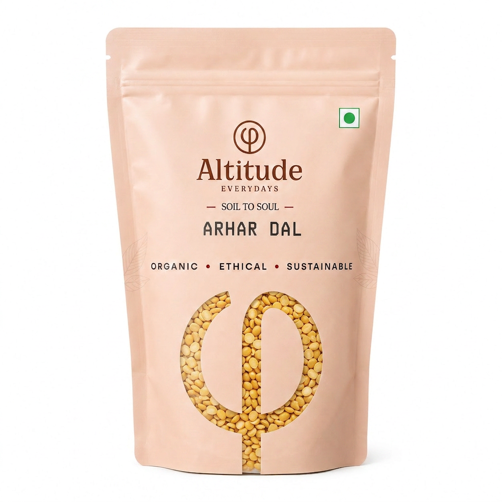 ARHAR / TOOR DAL 1KG | Natural  &  Organic