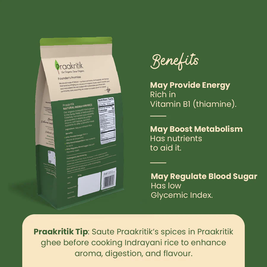 INDRAYANI RICE | Natural  &  Organic