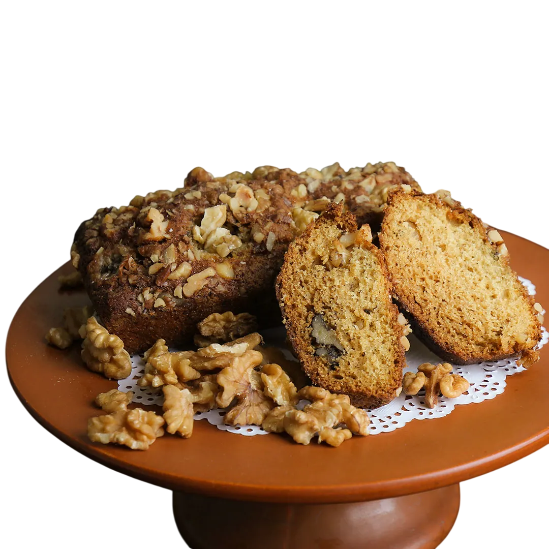 BANANA & WALNUT CAKE | Natural  &  Organic