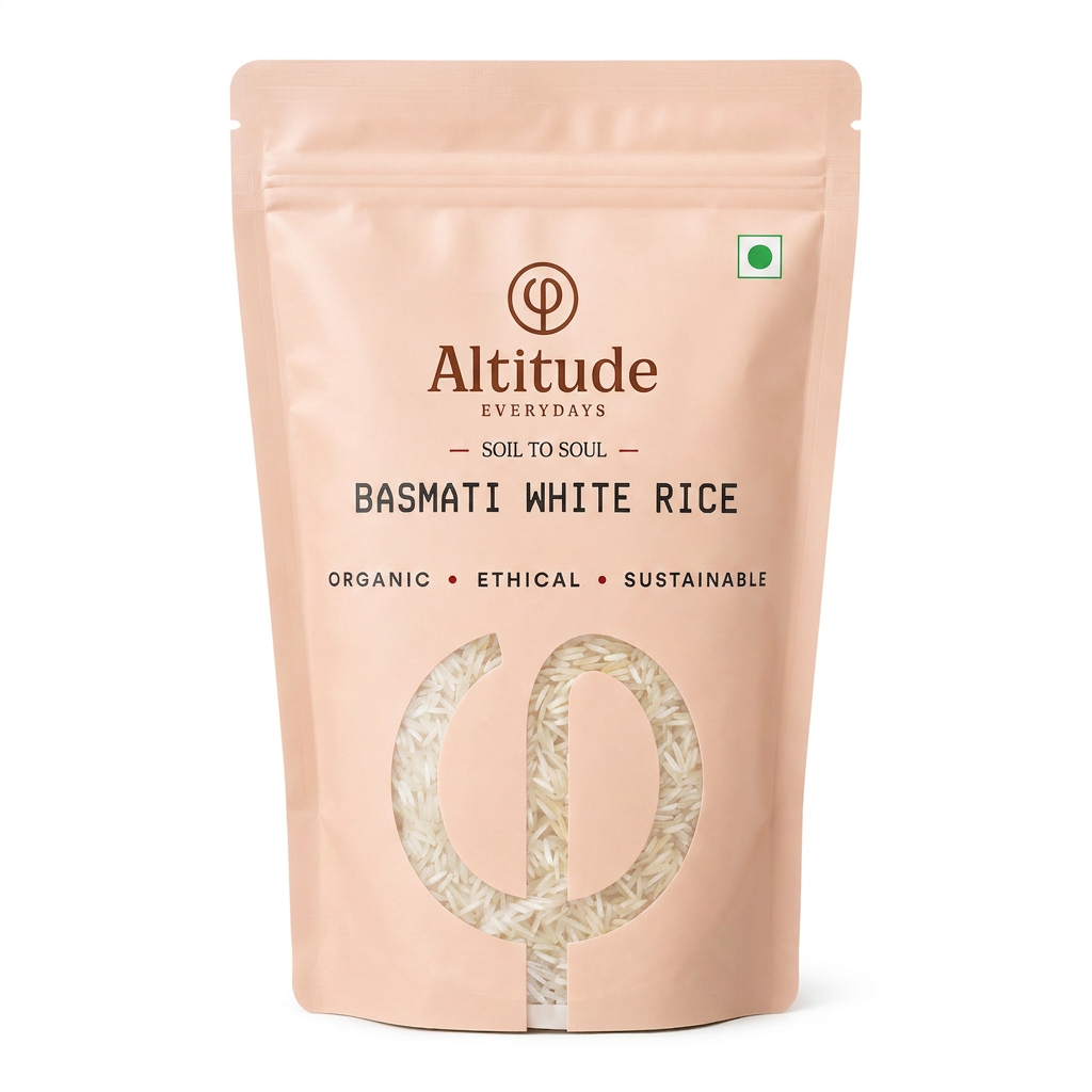 BASMATI RICE - WHITE - PREMIUM | Natural  &  Organic