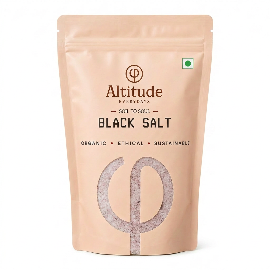 SALT - BLACK - POWDER | Natural  &  Organic