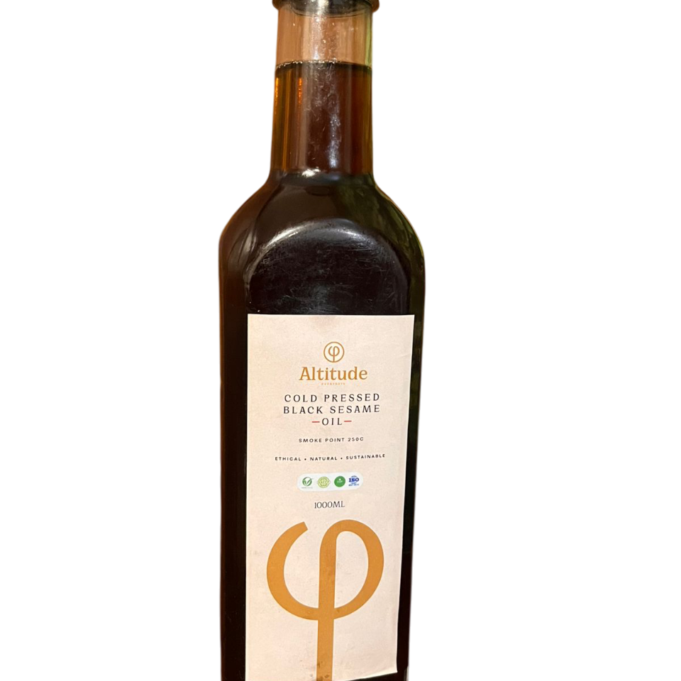 BLACK SESAME Oil - COLD PRESSED | Natural  &  Organic