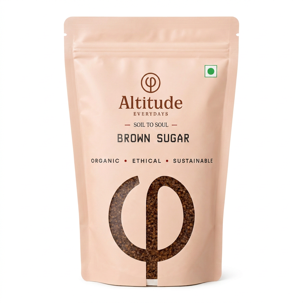 BROWN SUGAR 500GM| Natural  &  Organic