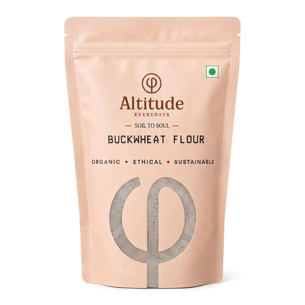 BUCKWHEAT / KUTTU FLOUR 500GM | Natural  &  Organic