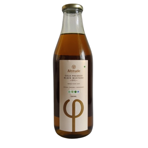 BLACK MUSTARD OIL - COLD PRESSED | Natural & Organic