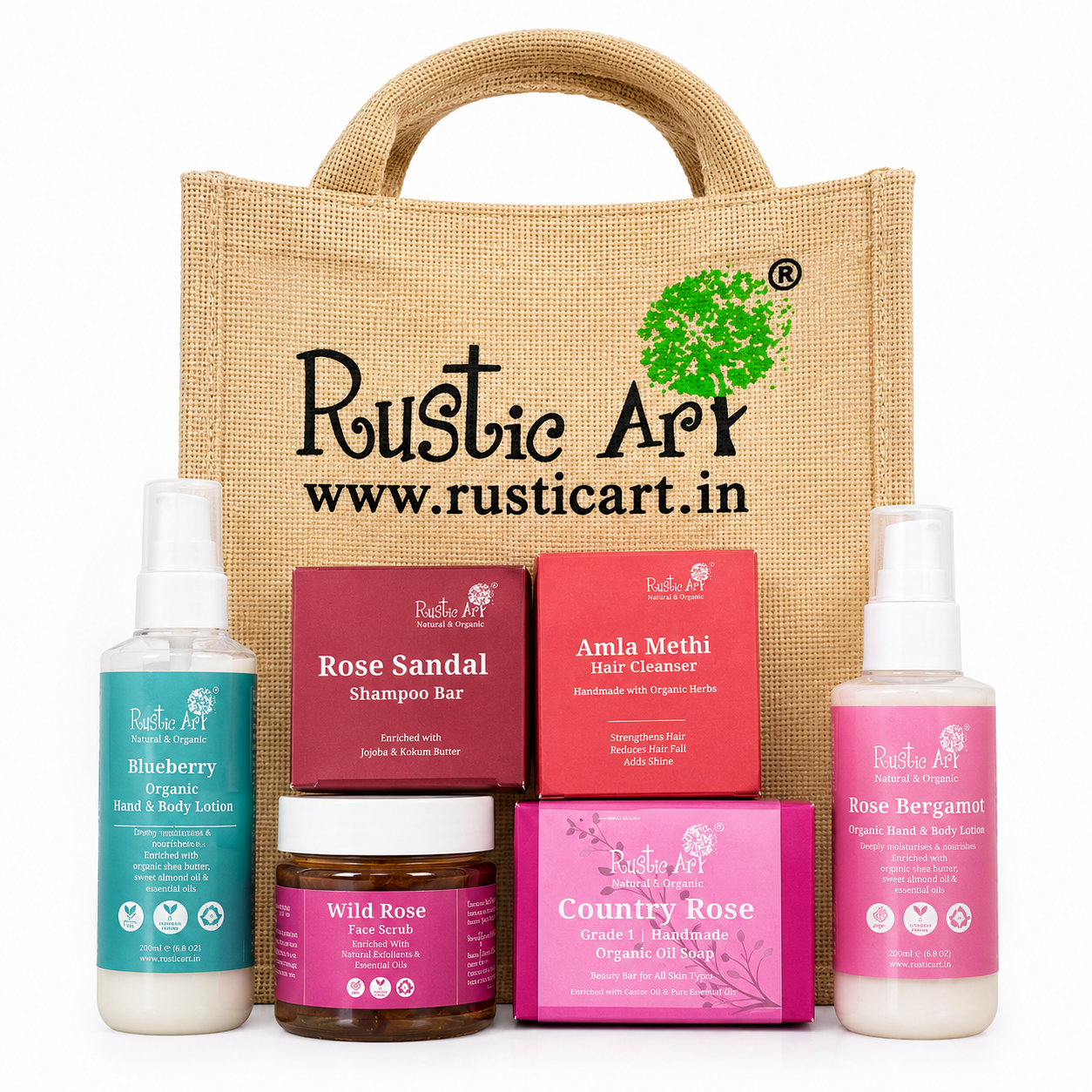 Gift Hamper for Him Rustic Art