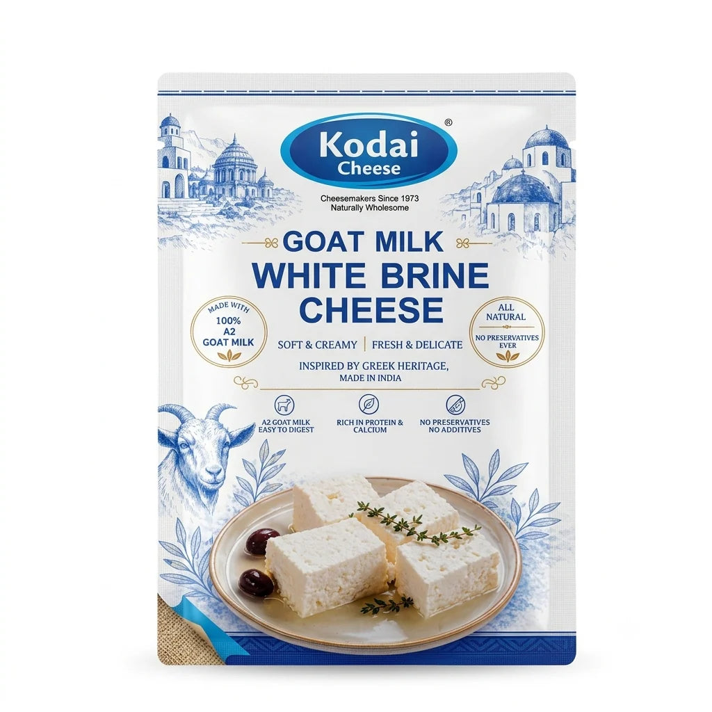 GOAT'S CHEESE - CLASSIC CHEVRE CLASSIC (Kodai Dairy) | Natural  &  Organic