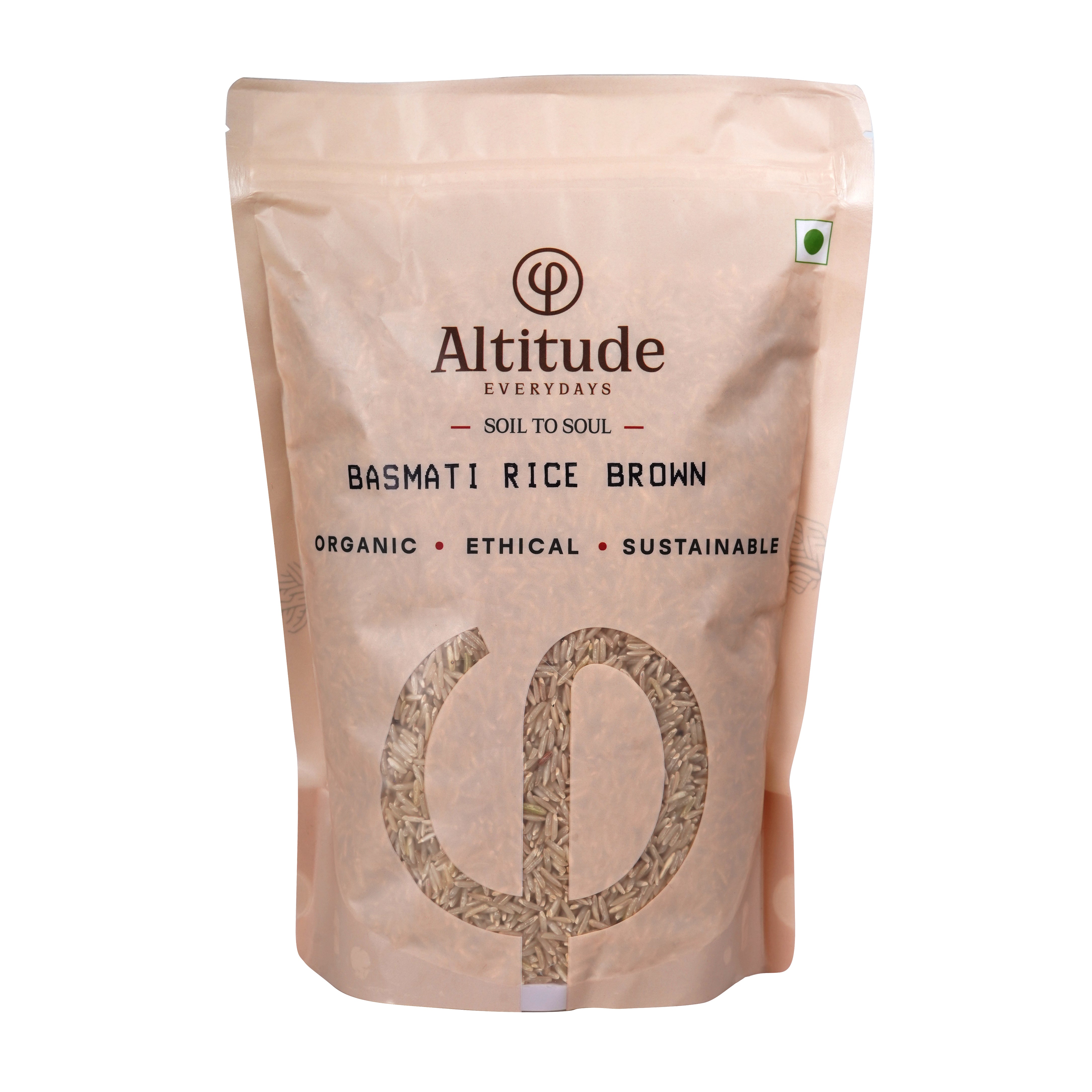 BASMATI RICE - BROWN 1KG | Natural  &  Organic