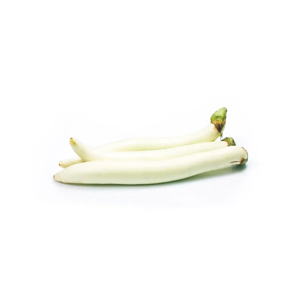 EGGPLANT / BAIGAN - LONG WHITE