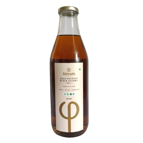 BLACK SESAME Oil - COLD PRESSED | Natural  &  Organic