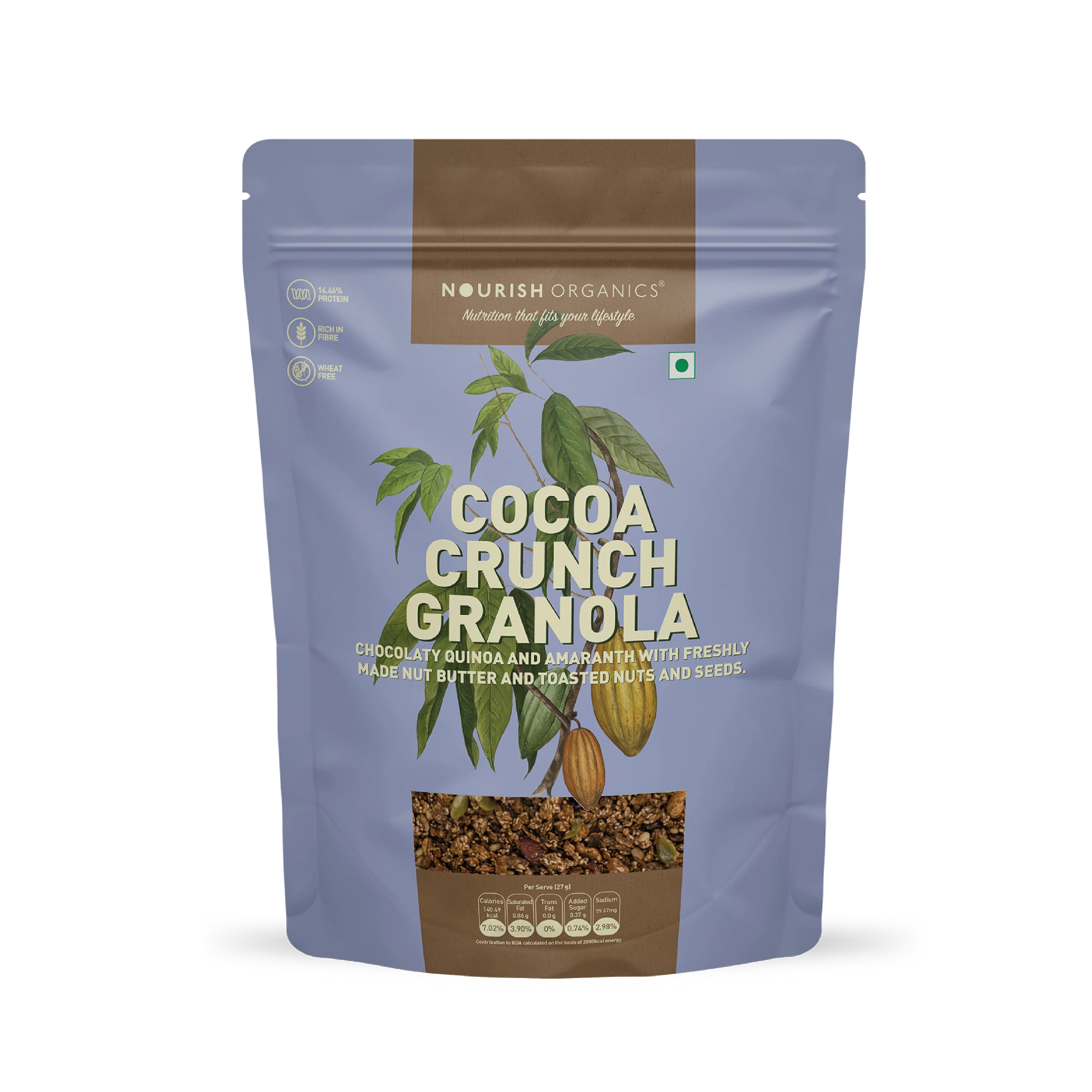 COCOA CRUNCH GRANOLA | Natural & Organic
