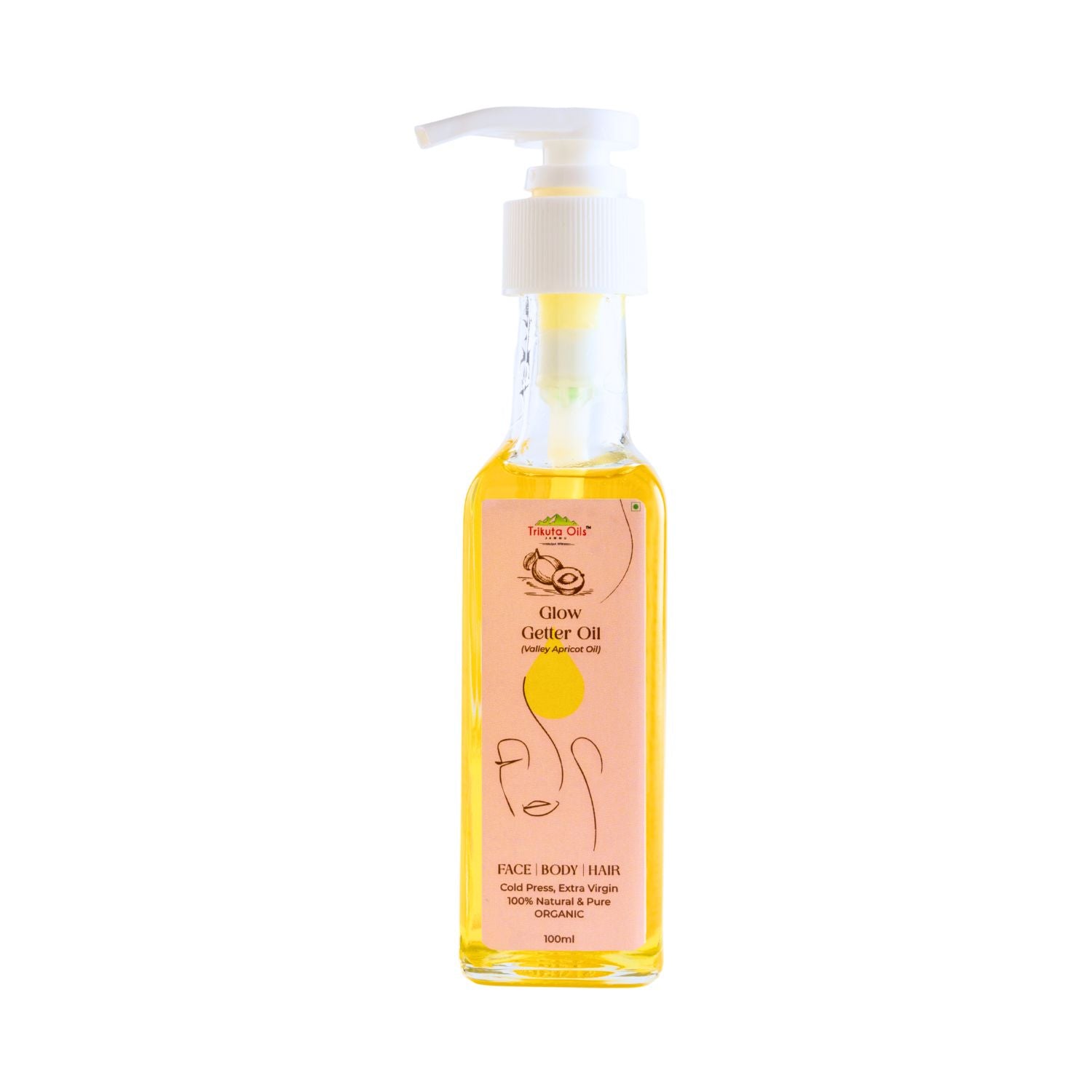 Glow getter oil Natural & Organic| Apricot oil