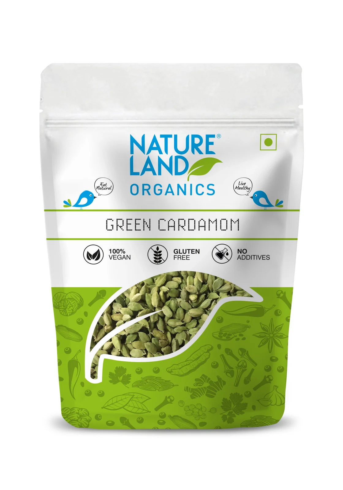 GREEN CARDAMOM WHOLE | Natural  &  Organic