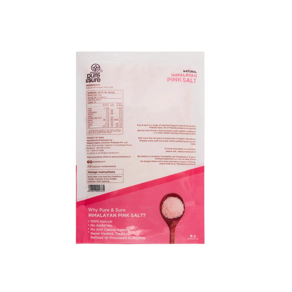 HIMALAYAN PINK SALT POWDER| Natural  &  Organic