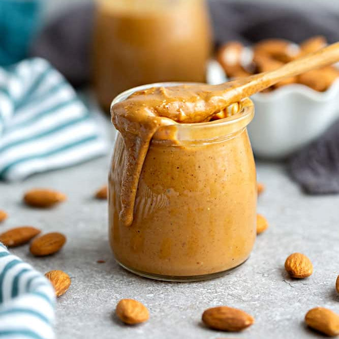 ALMOND BUTTER | Natural  &  Organic