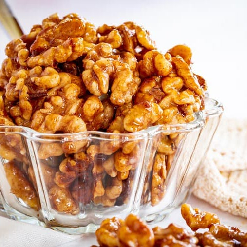 WALNUTS - HONEY ROASTED | Natural & Organic