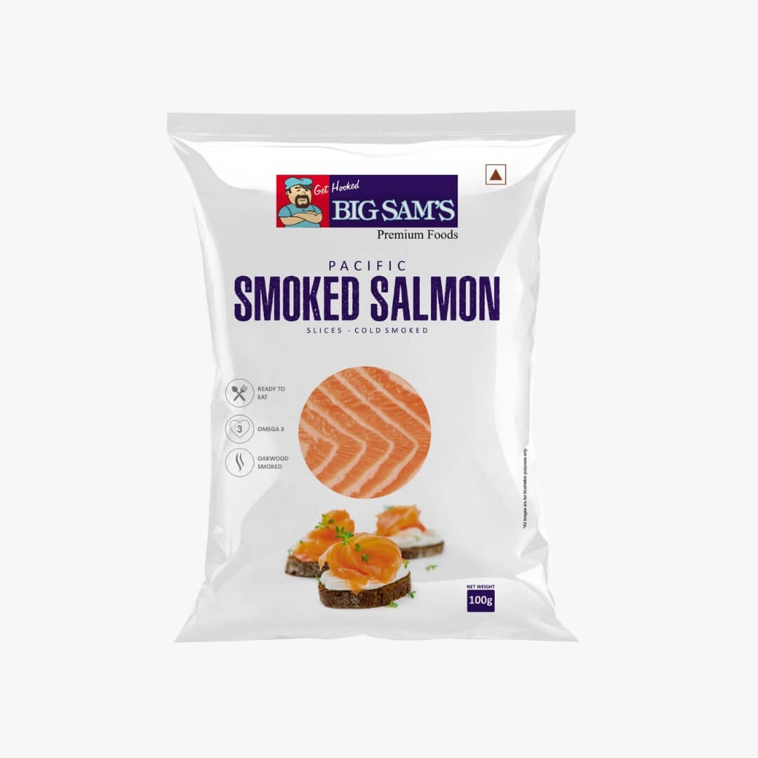 PACIFIC SMOKED SALMON 100GM