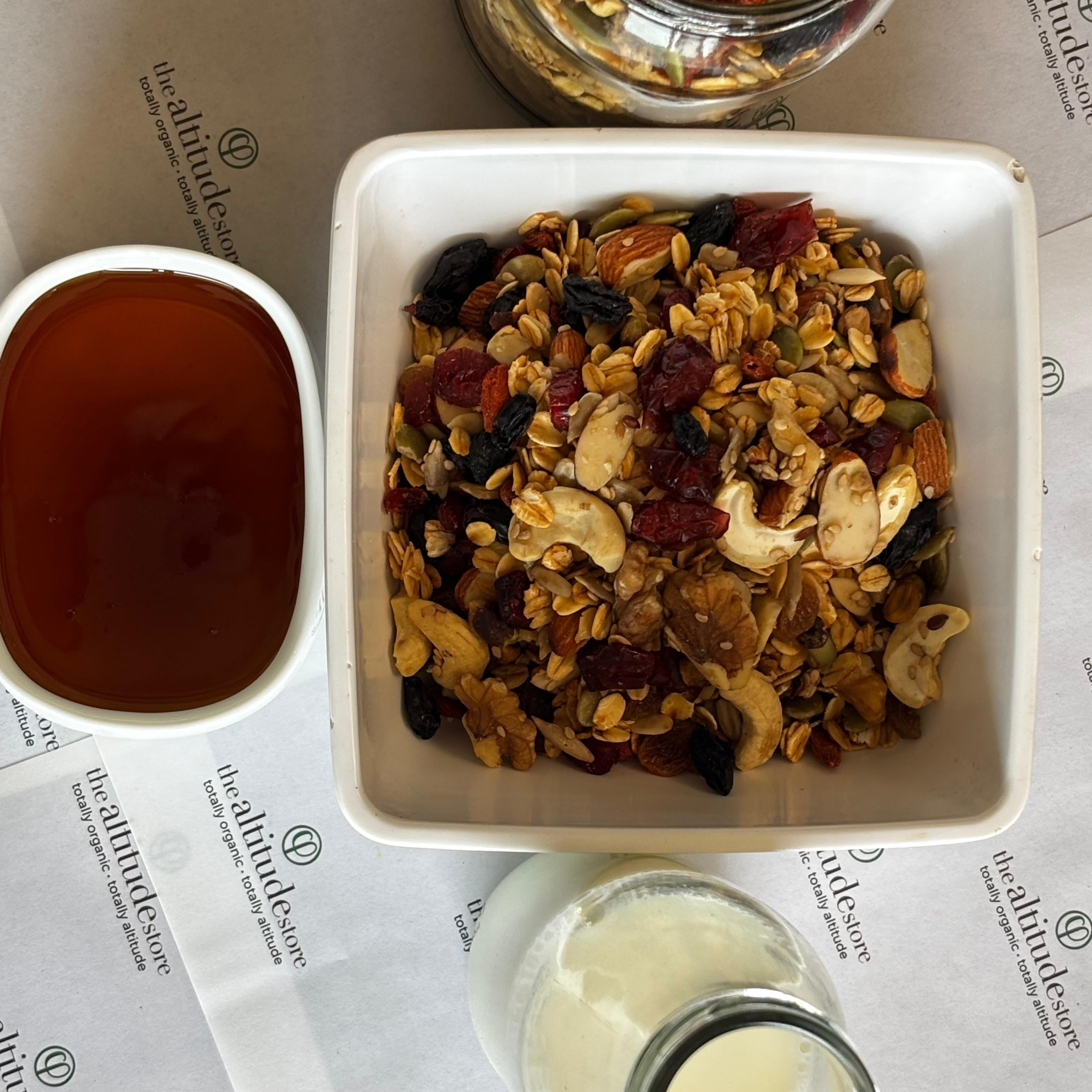 GRANOLA GLUTEN FREE LOADED NUTS SEEDS