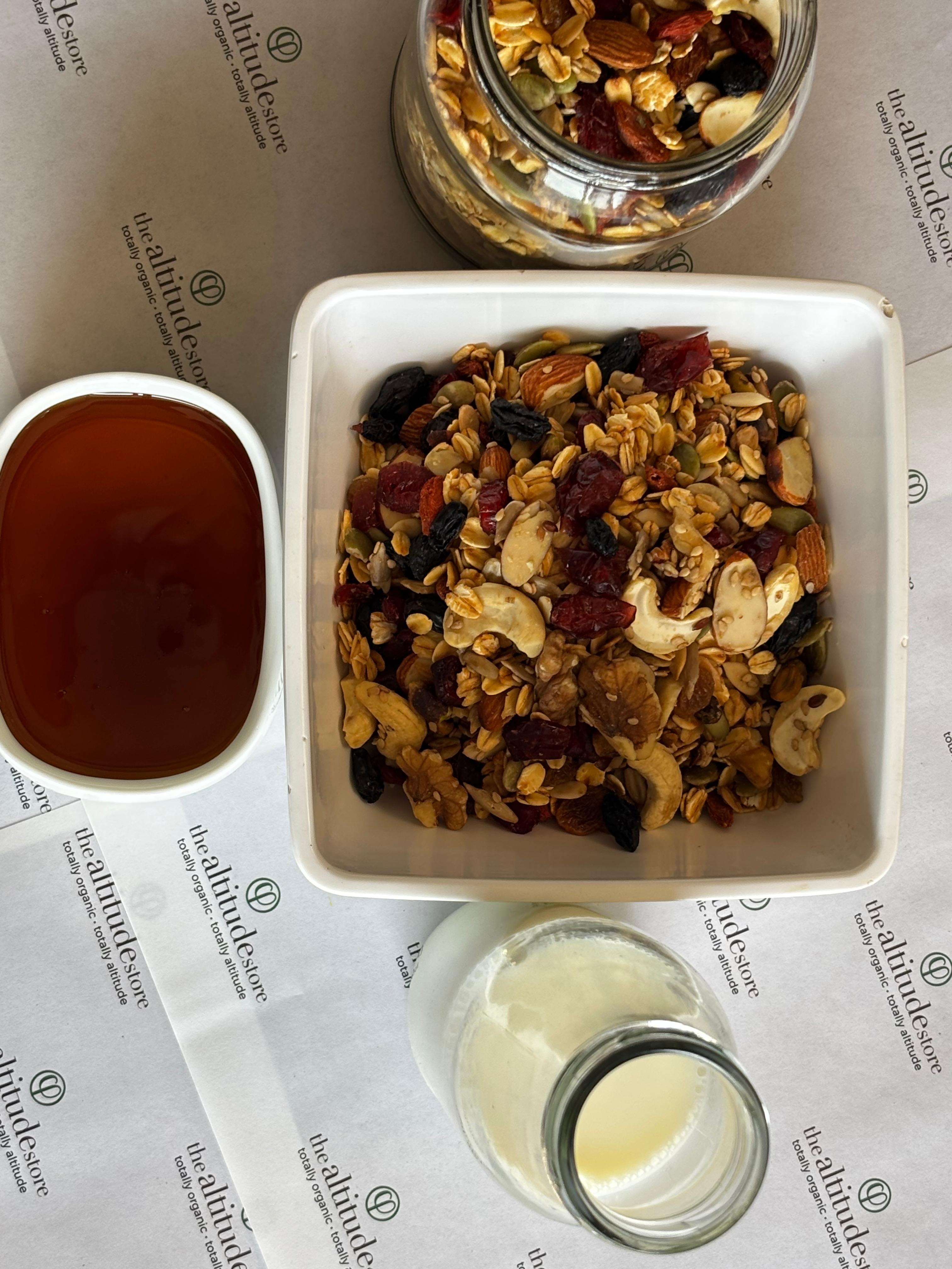 GRANOLA GLUTEN FREE LOADED NUTS SEEDS