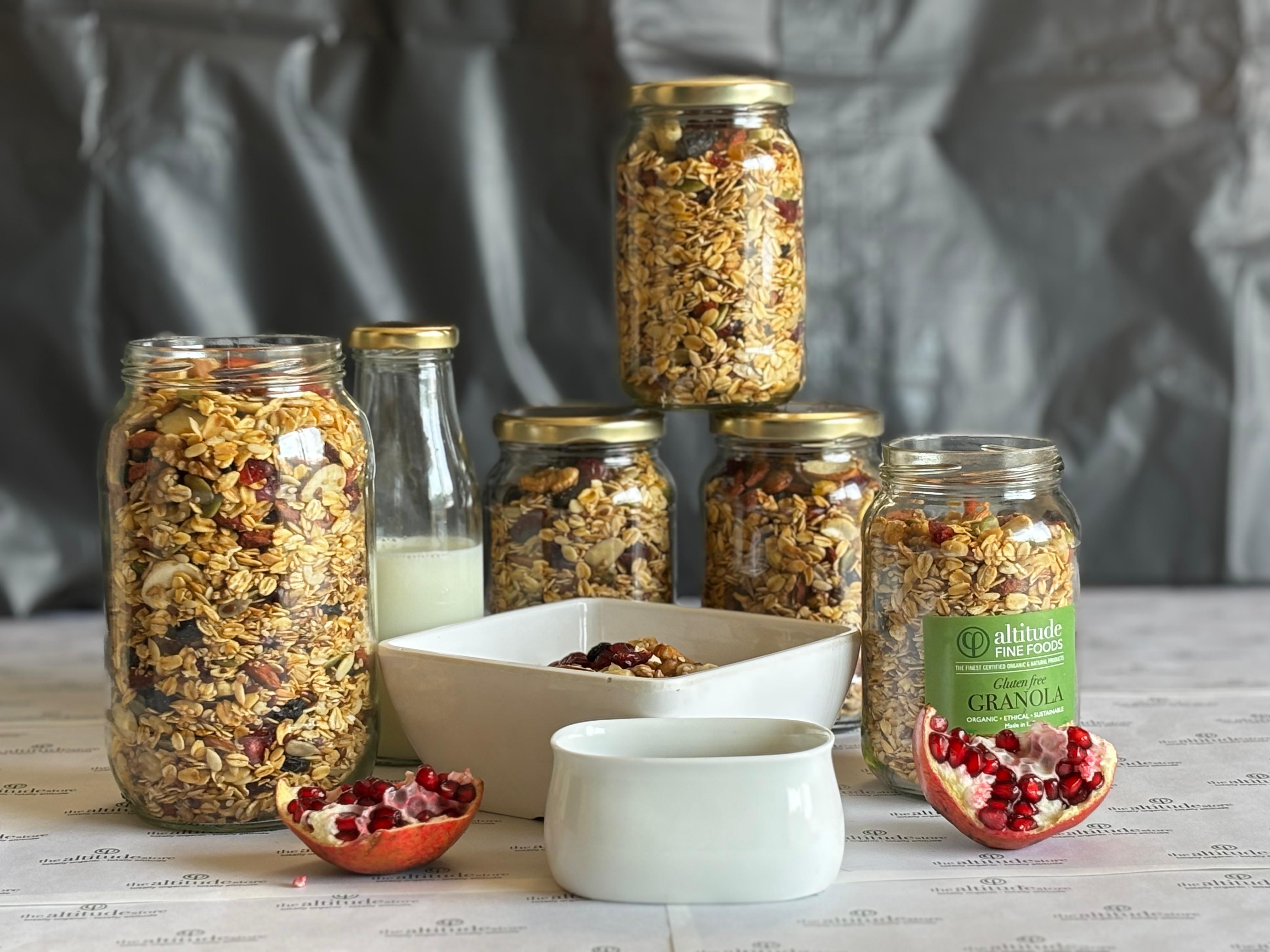 GRANOLA GLUTEN FREE LOADED NUTS SEEDS