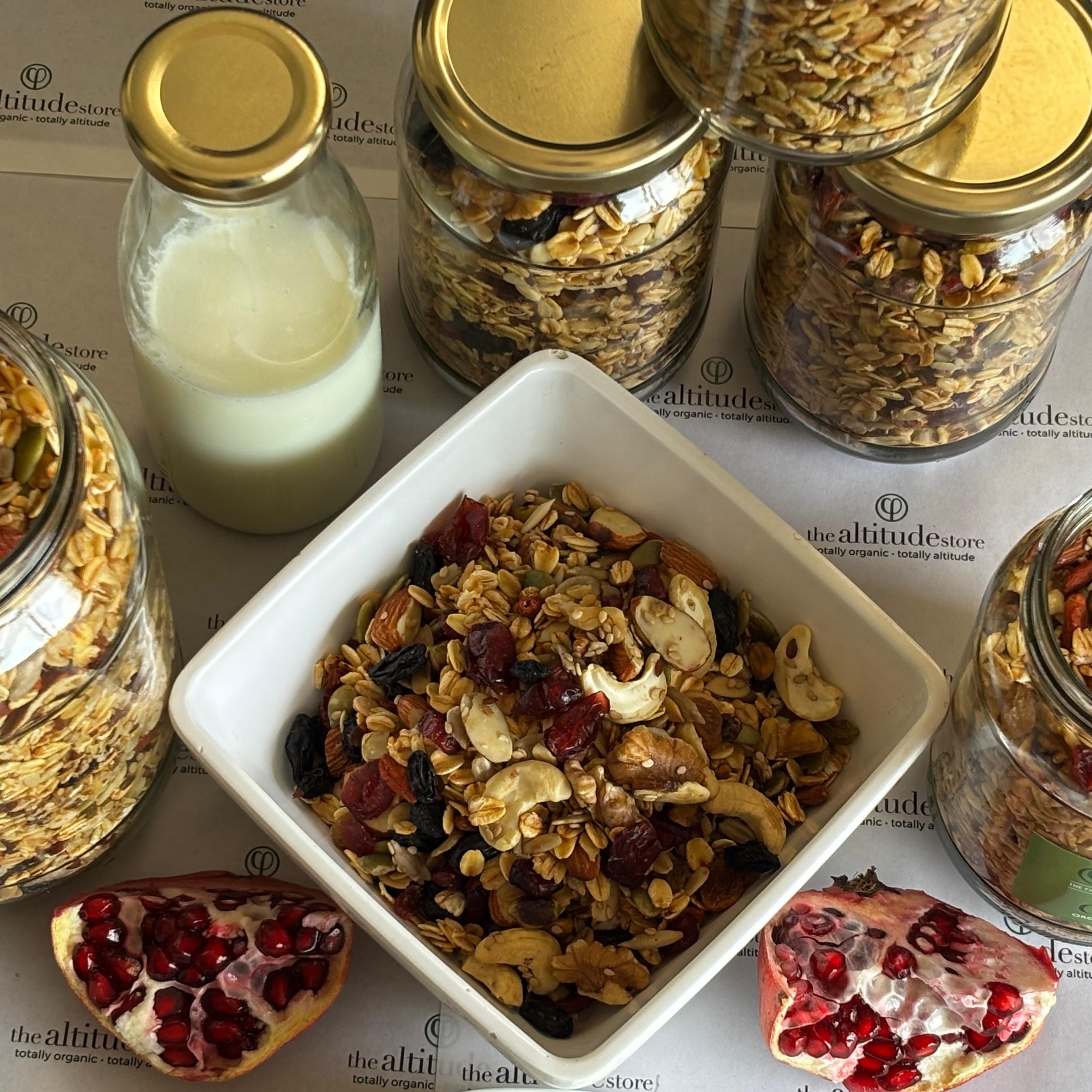 GRANOLA GLUTEN FREE LOADED NUTS SEEDS
