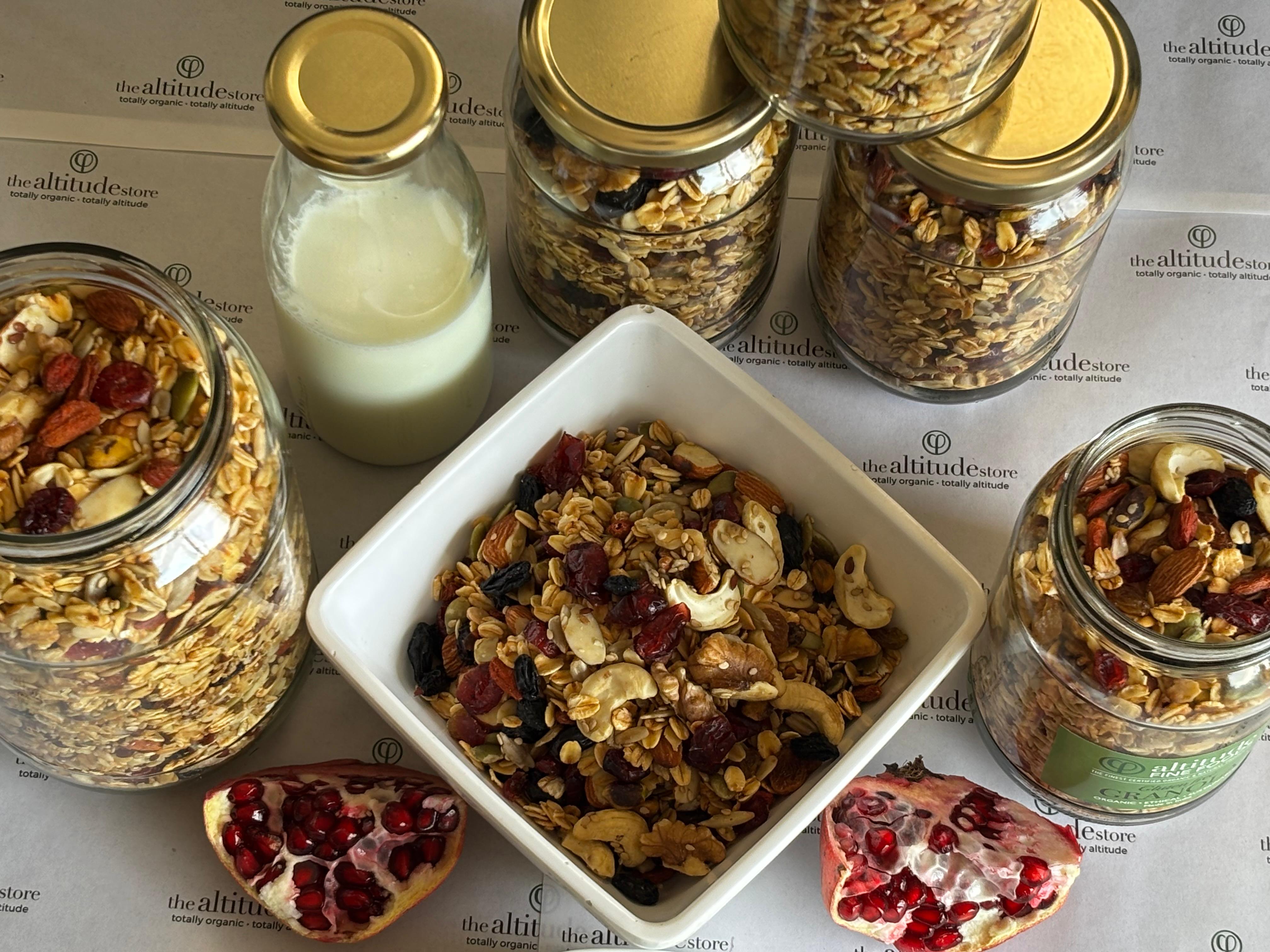 GRANOLA GLUTEN FREE LOADED NUTS SEEDS