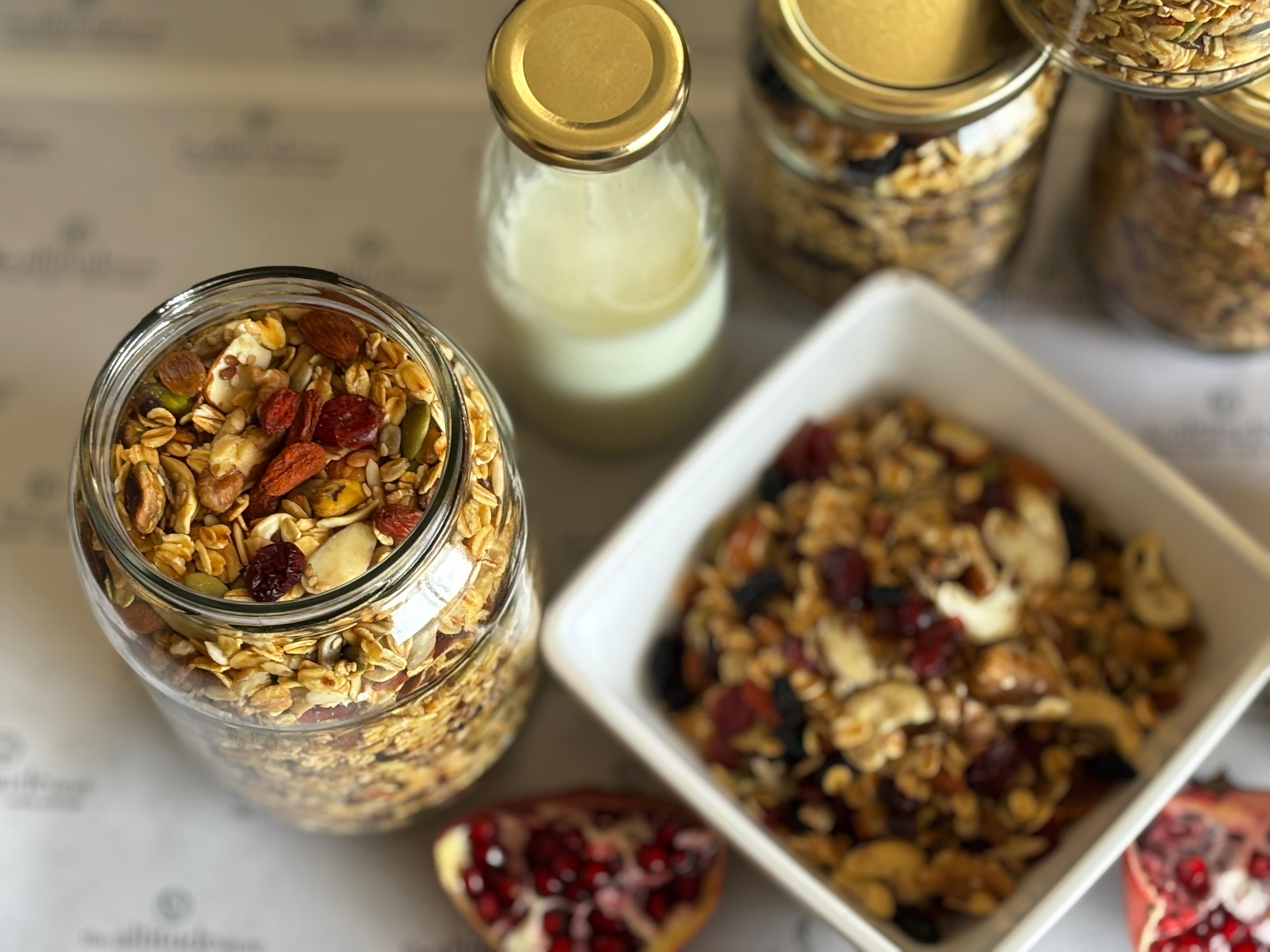 GRANOLA GLUTEN FREE LOADED NUTS SEEDS