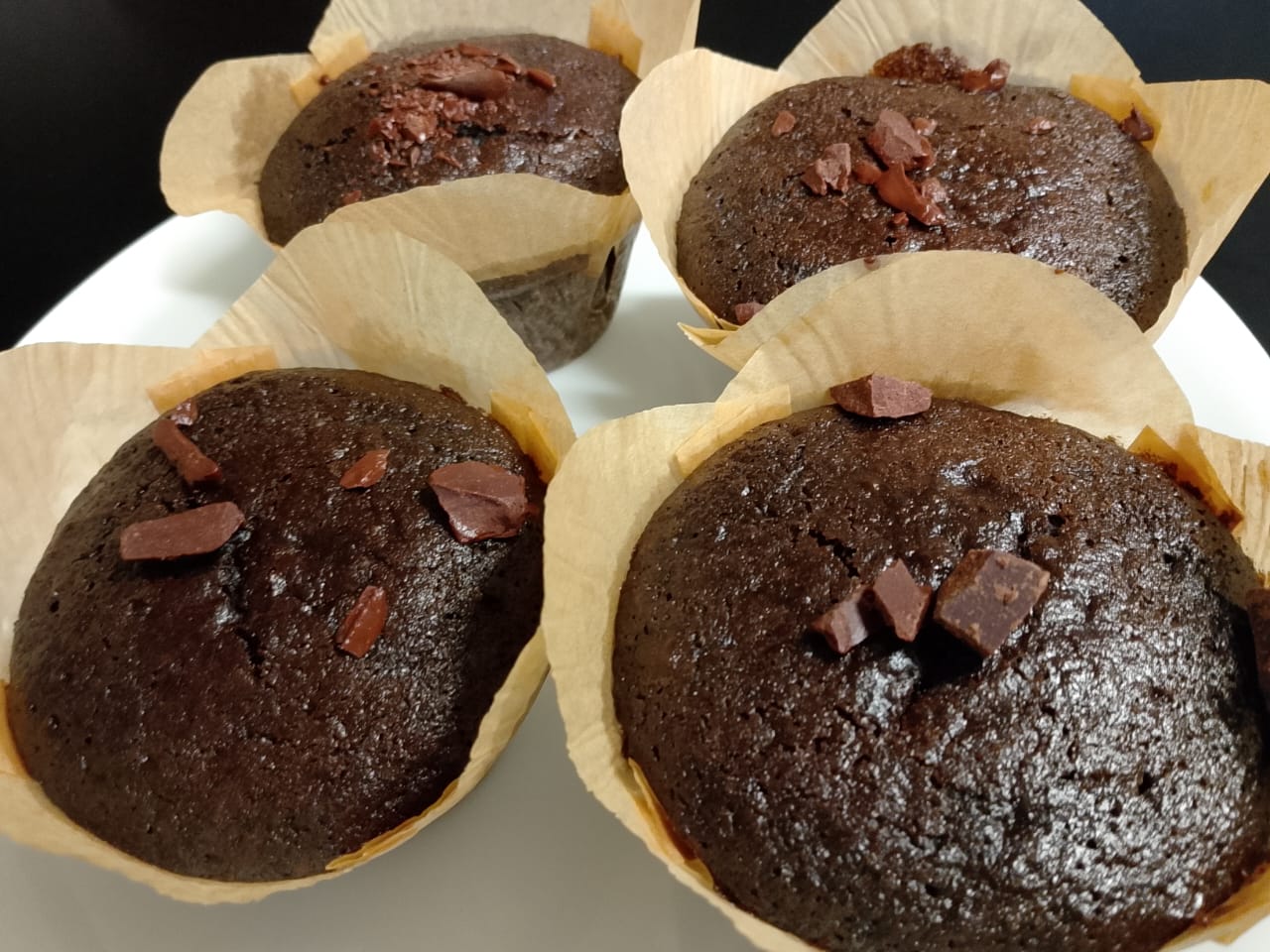 WHOLEGRAIN CHOCOLATE MUFFINS | Natural  &  Organic