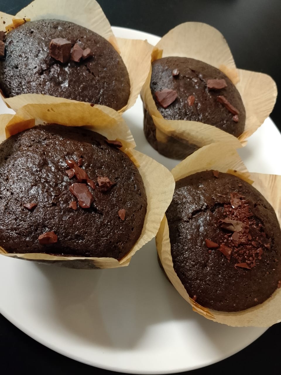 WHOLEGRAIN CHOCOLATE MUFFINS | Natural  &  Organic