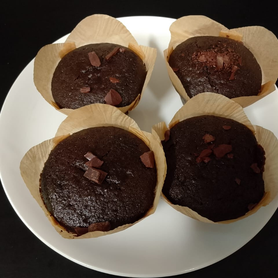 WHOLEGRAIN CHOCOLATE MUFFINS | Natural  &  Organic