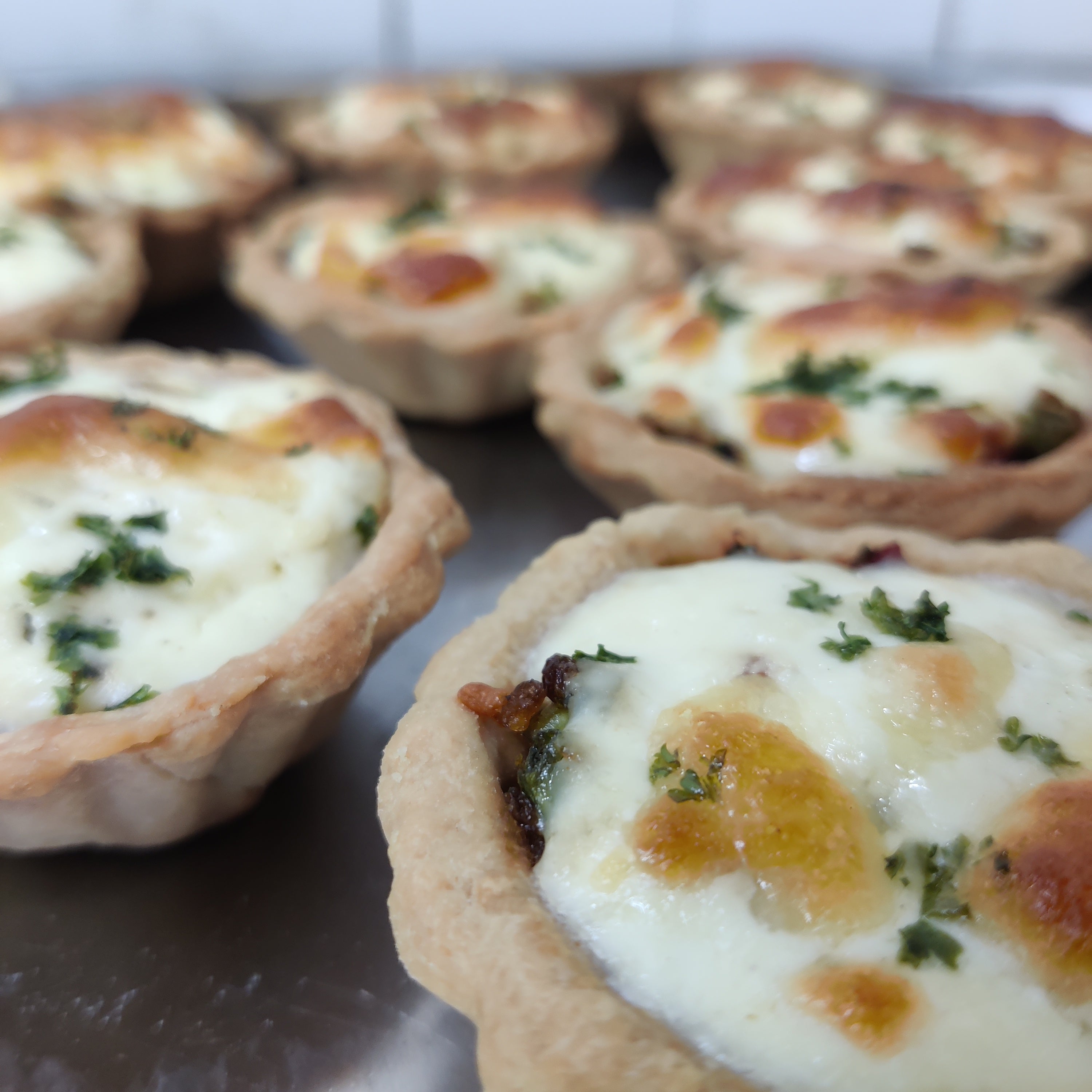 QUICHE - ASSORTED ROASTED VEGETABLES | Natural  &  Organic