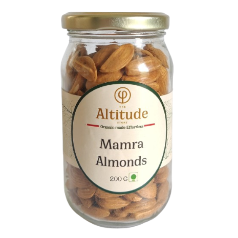 MAMRA ALMONDS 200GM (ALTITUDE EVERYDAY)