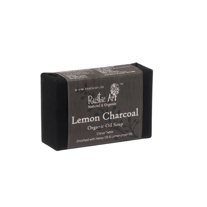 SOAP - LEMON CHARCOAL