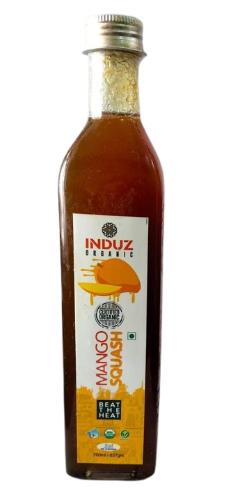 MANGO  SQUASH 500ml (INDUZ ORGANIC)
