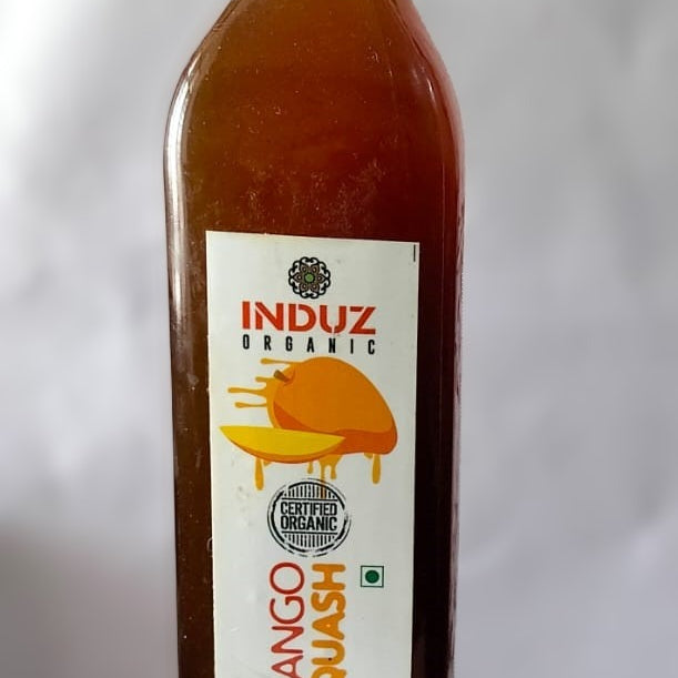 MANGO  SQUASH 500ml (INDUZ ORGANIC)